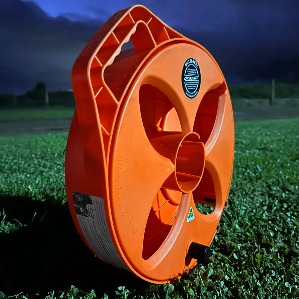 Cable Reel for Commercial Use: Flat Out Multi-Reel.